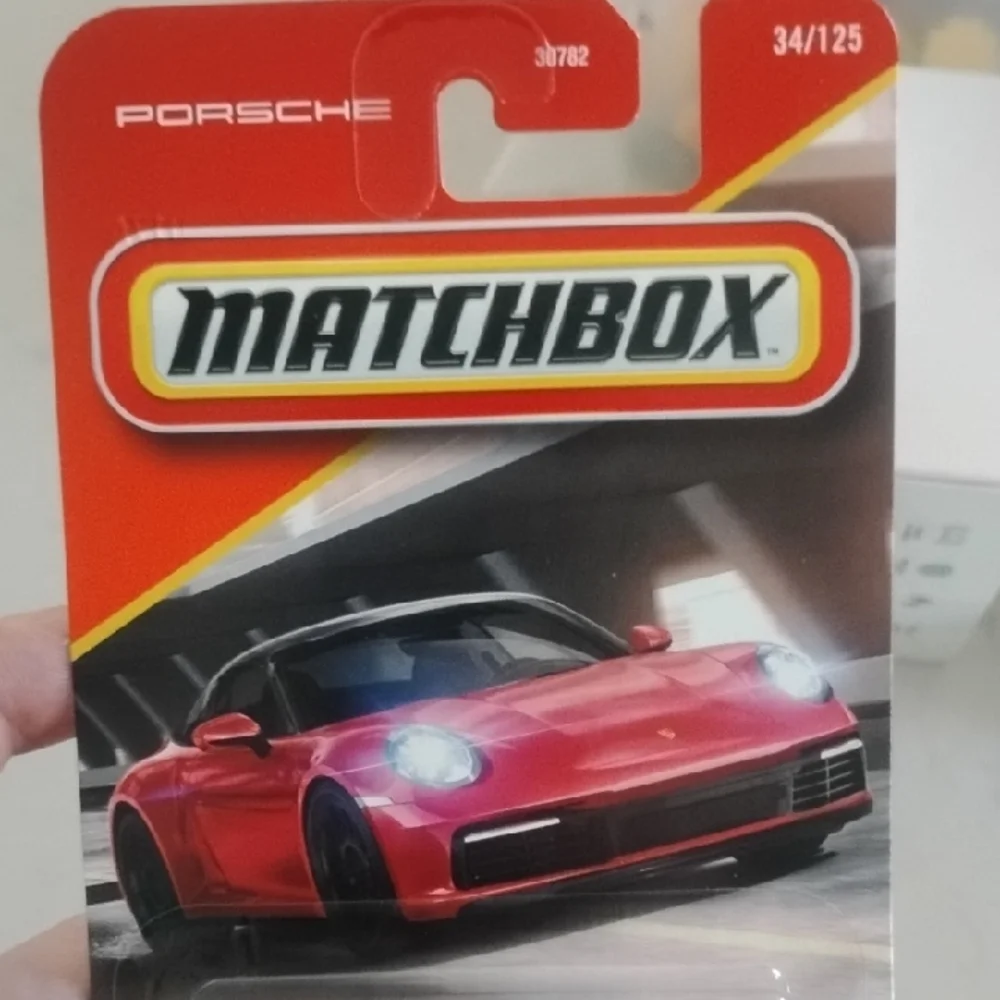 Mattel Matchbox Red Porsche 911 Targa Toy Car